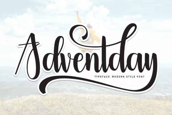 Adventday: A Charming Font for Your Brand's Personality
