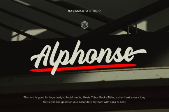 Alphonse: A Bold and Modern Script Font for Branding