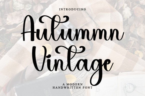 Autumn Vintage: A Premium Font for Memorable Campaigns