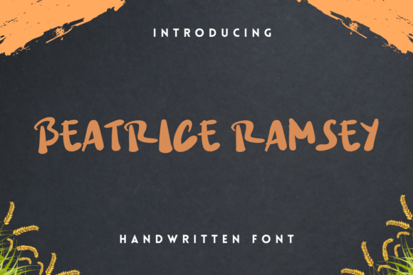 Beatrice Ramsey: A Unique Handwritten Font for Creative Campaigns