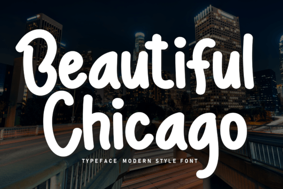 Beautiful Chicago: A Handwritten Font for Engaging Campaigns