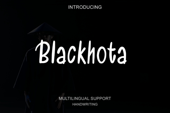 Blackhota: A Versatile Script Font for Engaging Branding