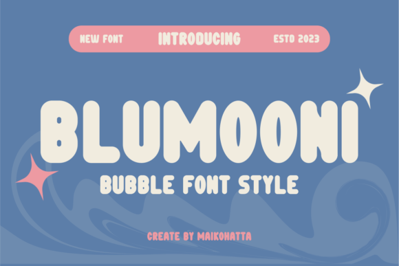 Blumooni: A Playful Font for Engaging Web Designs