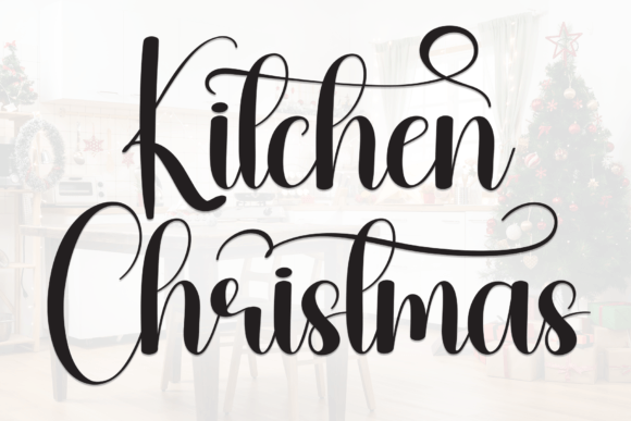 Boost Your Campaign with Kitchen Christmas Font