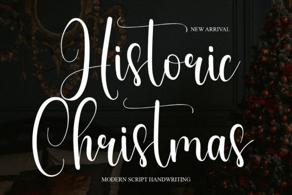 Bring Charm to Your Creations with Historic Christmas Font