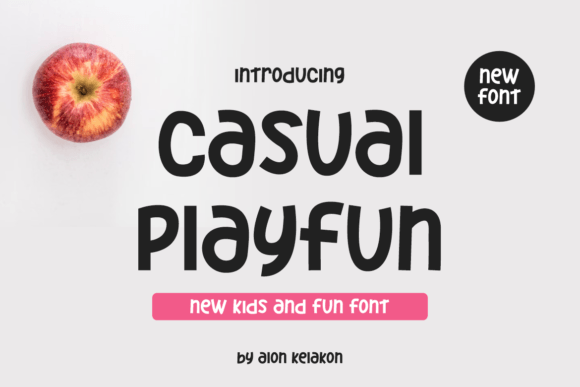 Casual Playfun: A Charming Font for Crafters and Creators