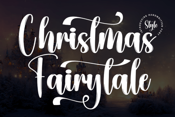 Christmas Fairytale: A Charming Font for Festive Campaigns