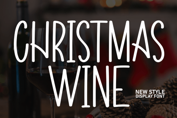 Christmas Wine: A Charming Handwritten Font for Crafters