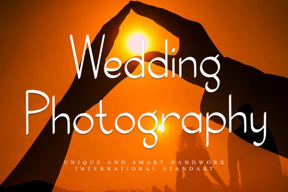 Elegant Wedding Photography Font for Crafters and Designers