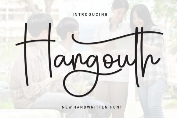 Elevate Your Editorial Design with Hangouth Font