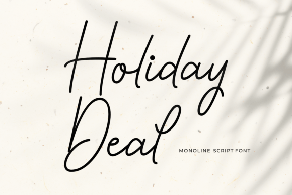 Elevate Your Web Design with Holiday Deal Font