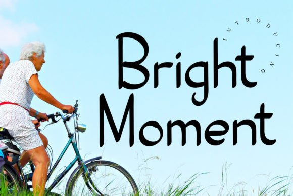 Enhance Your Brand with Bright Moment Font