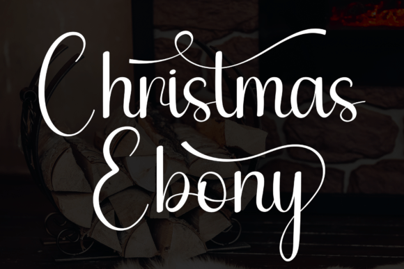 Enhance Your Brand with Christmas Ebony Font