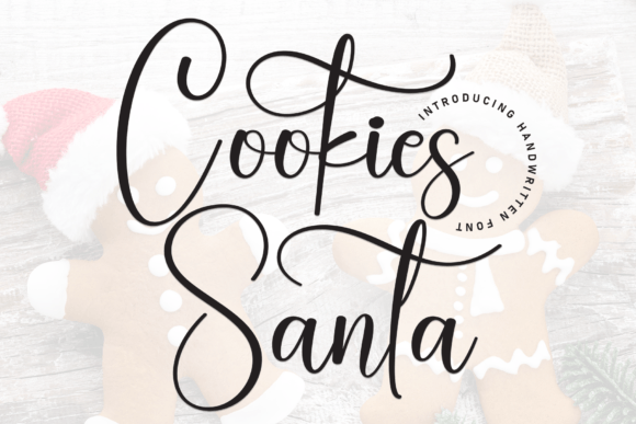 Enhance Your Brand with Cookies Santa Font