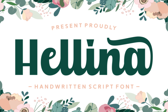 Enhance Your Brand with Hellina: A Stylish Script Font