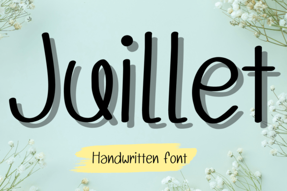 Enhance Your Brand with Juillet: A Playful Font for Business