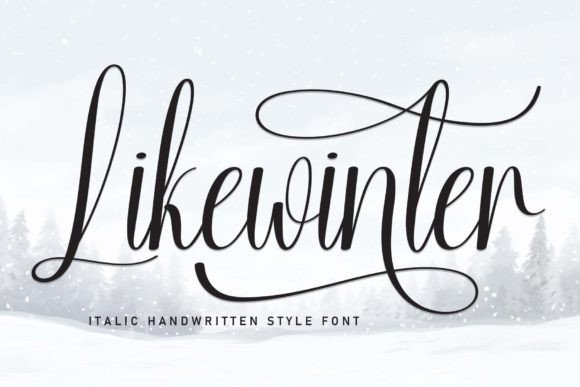 Enhance Your Brand with Likewinter: A Premium Handwritten Font