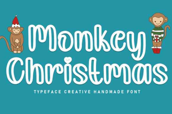 Enhance Your Brand with Monkey Christmas Font