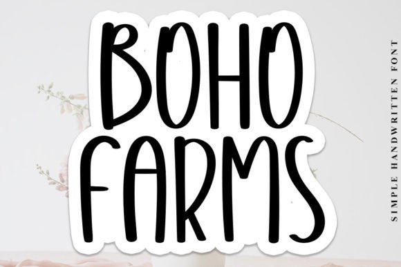 Enhance Your Campaigns with Boho Farms Font