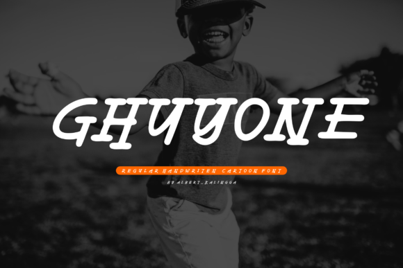 Ghuyone: A Script Amp Font for Creative Projects