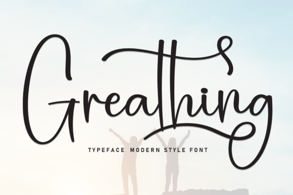 Greathing: A Sweet and Friendly Handwritten Font for Creative Campaigns