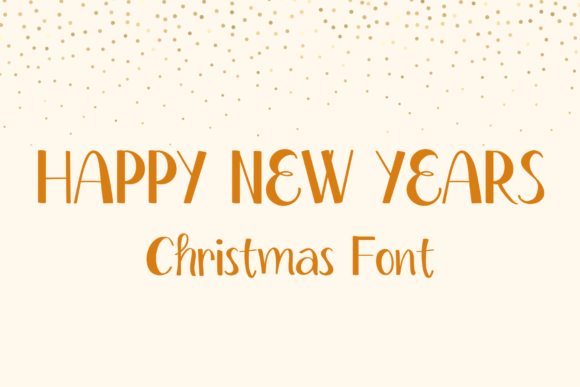 Happy New Years: A Festive Script Font