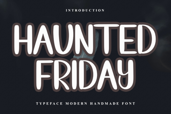 Haunted Friday: A Festive Script Font for Engaging Campaigns