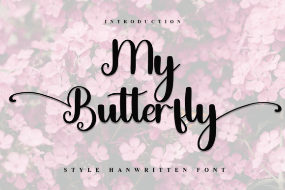My Butterfly: A Festive Font for Crafters and Creators