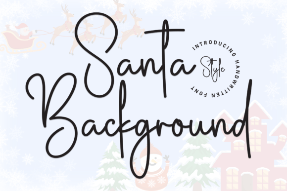 Santa Background: A Charming Script for Creative Projects