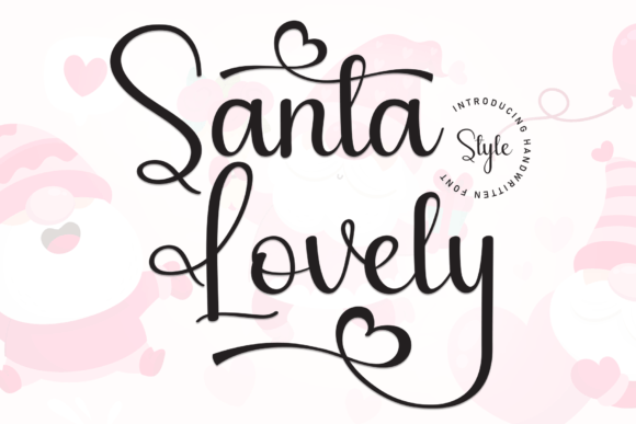 Santa Lovely: A Charming Handwritten Font for Web Design