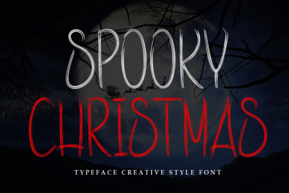 Transform Your Brand with Spooky Christmas Font