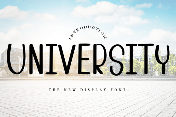 University: A Handwritten Font for Modern Web Design
