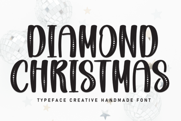 Unleash Creativity with Diamond Christmas Font