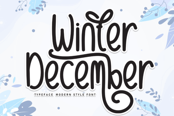 Winter December: A Handwritten Font for Charming Branding